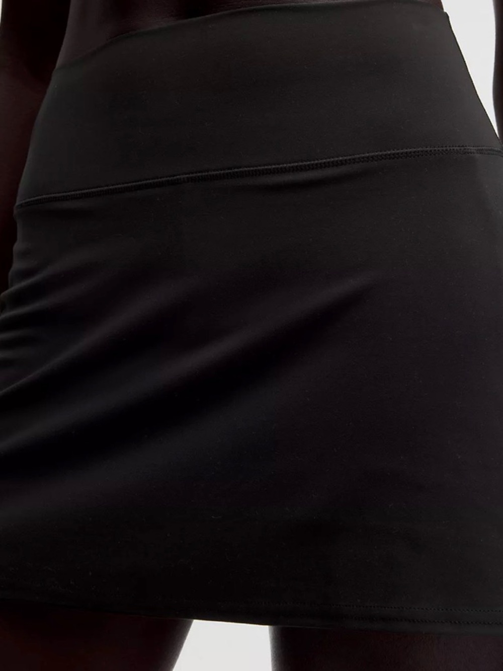 lululemon athletica align high rise tennis skirt black size 12 great condition